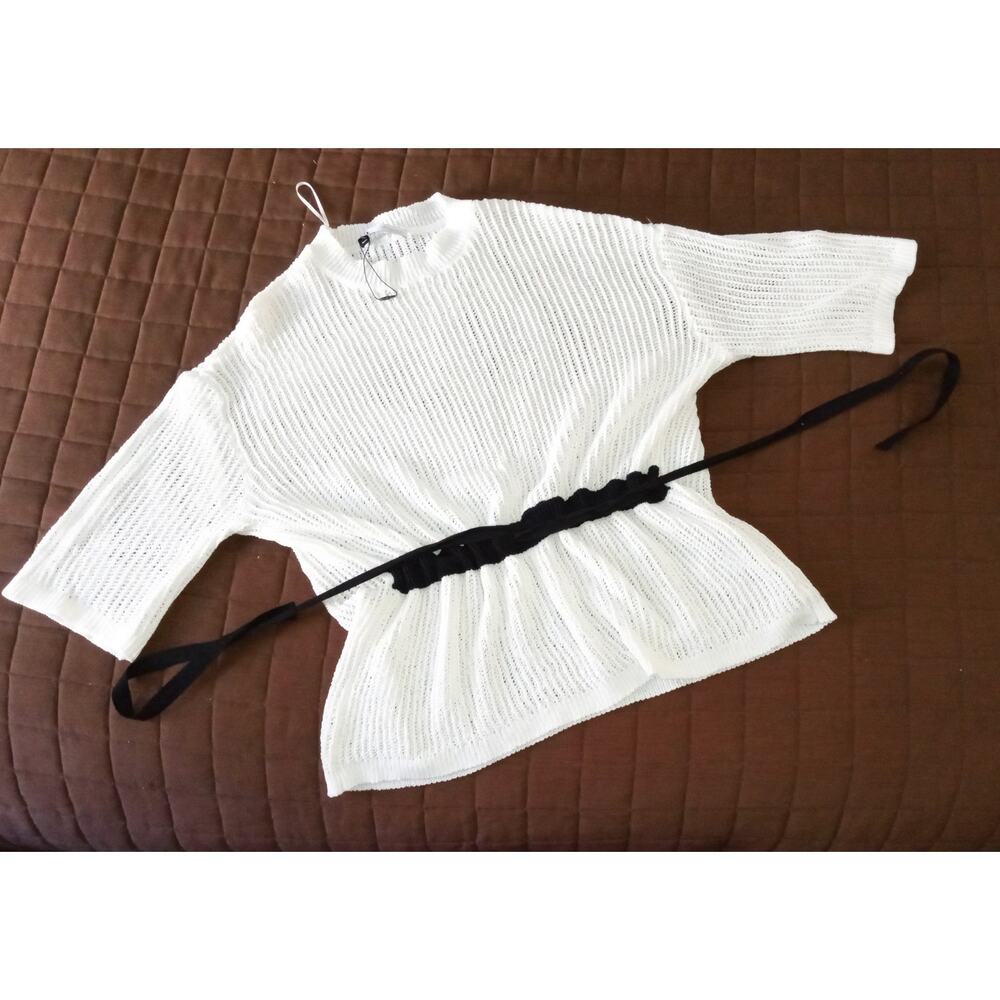 Zara loose knit shirt NWOT  Sz S